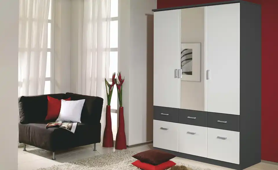 Drehtürenschrank Glasgow 3 Drehtürenschrank Glasgow