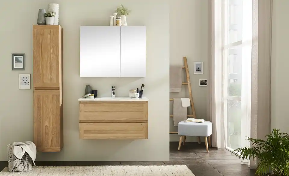 Wohnwert Spiegelschrank Capri 3 Wohnwert Spiegelschrank Capri