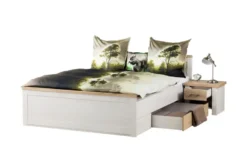 Bett Mit 2 Nachtkommoden Lancaster 22 Bett Mit 2 Nachtkommoden Lancaster -Einzelbanke 11108684 7 202412032351