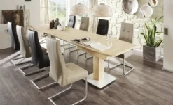 Woodford Kunstleder-Schwingstuhl Mit Steppung Thea