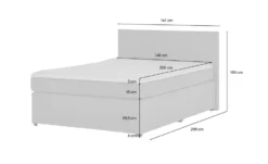 Boxspringbett Countess 27 Boxspringbett Countess -Einzelbanke 12126269 8 202401101238