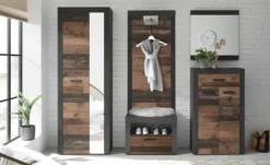 Garderobenschrank Mit Spiegeltür Tavola -Einzelbanke 12362566 9 202109031234