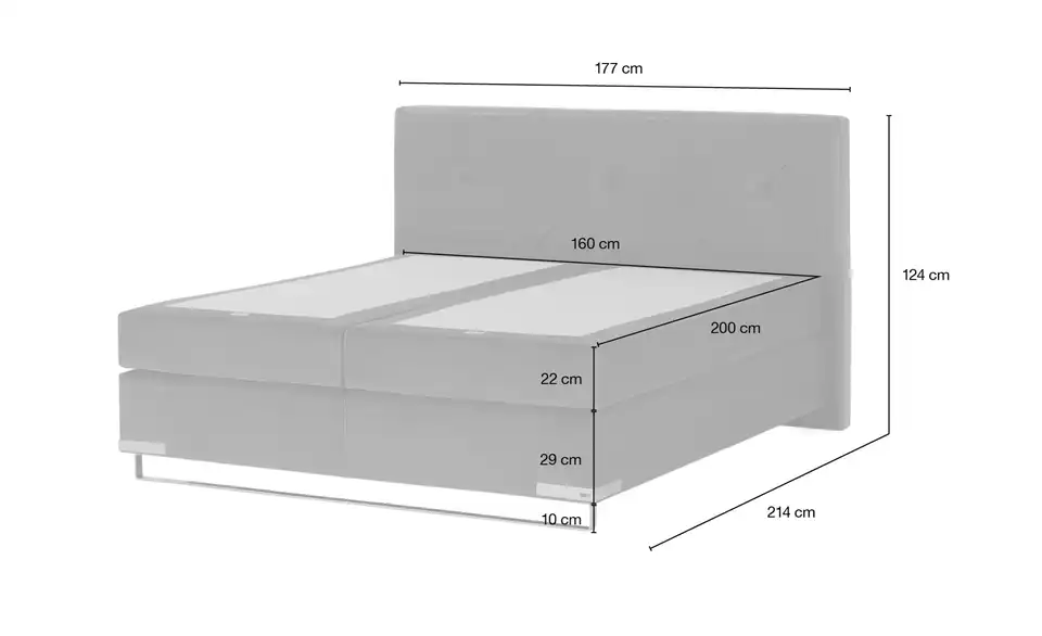 Musterring Boxspringbett Standardversion Dubai 11 Musterring Boxspringbett Standardversion Dubai – Bild 9
