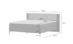 Boxspringbett Synda -Einzelbanke 13123227 1 202103261242