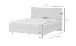 Boxspringbett Weave 23 Boxspringbett Weave -Einzelbanke 13123504 6 202103222234