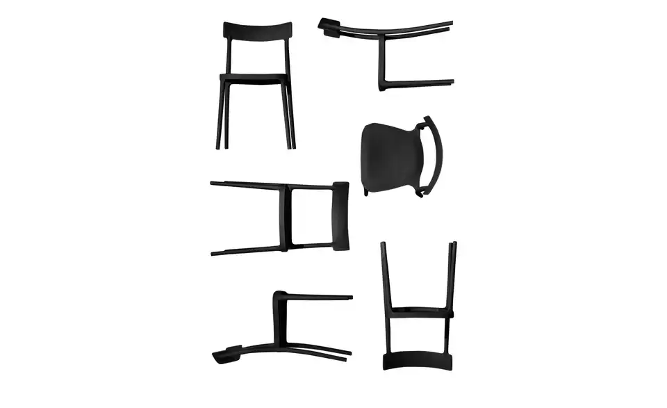 Connubia Stuhl Stapelbar Argo 7 Connubia Stuhl Stapelbar Argo – Bild 5