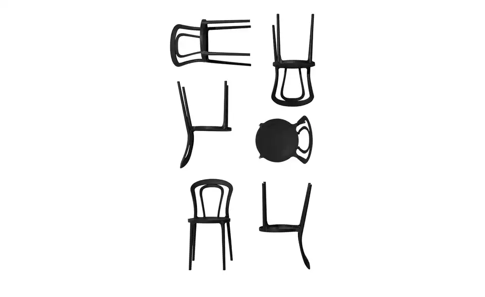 Connubia Stuhl Stapelbar Caffe 5 Connubia Stuhl Stapelbar Caffe – Bild 3