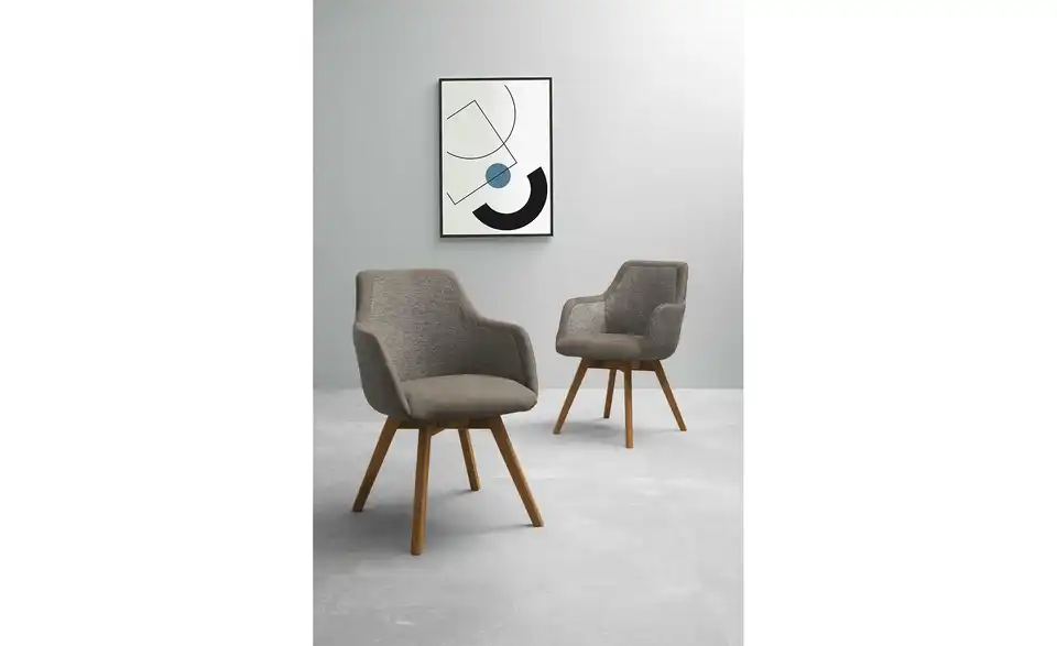 Dine + Mine Armlehnstuhl Mit Massivholzgestell Corby 10 Dine + Mine Armlehnstuhl Mit Massivholzgestell Corby – Bild 8