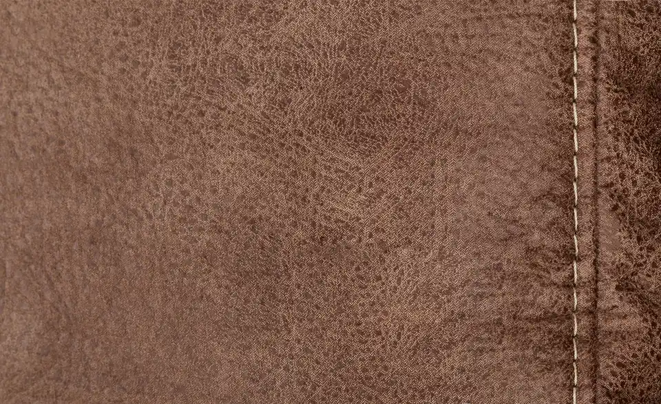 Bobb Big Sofa Cognac - Microfaser Caro 4 Bobb Big Sofa Cognac - Microfaser Caro – Bild 2