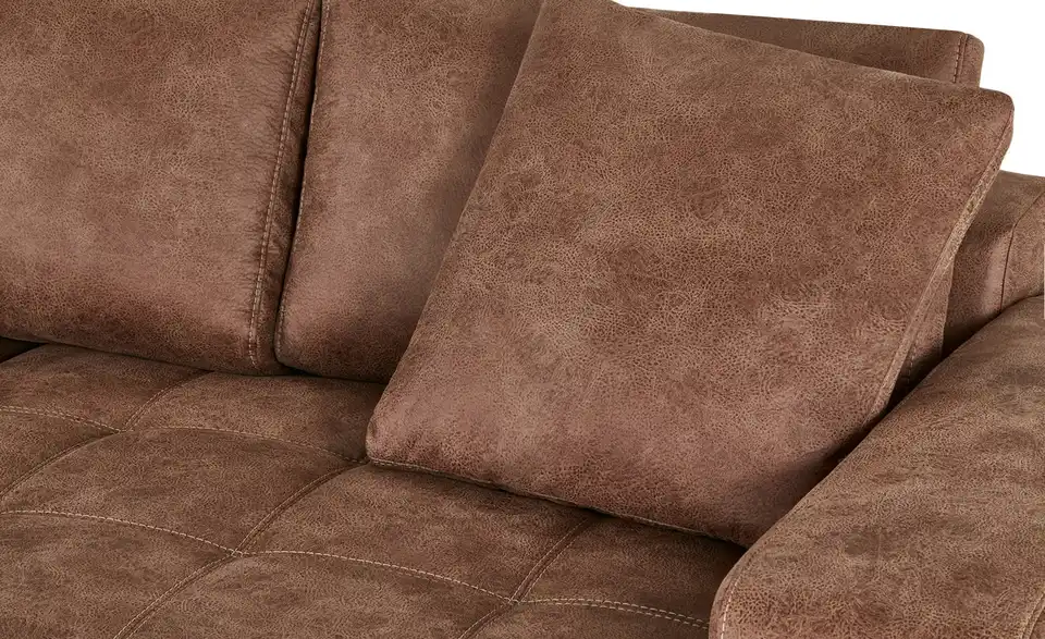 Bobb Big Sofa Cognac - Microfaser Caro 10 Bobb Big Sofa Cognac - Microfaser Caro – Bild 8