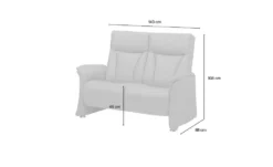Himolla Ledersofa 2-sitzig 4010 19 Himolla Ledersofa 2-sitzig 4010 -Einzelbanke 22401115 1 202306061240