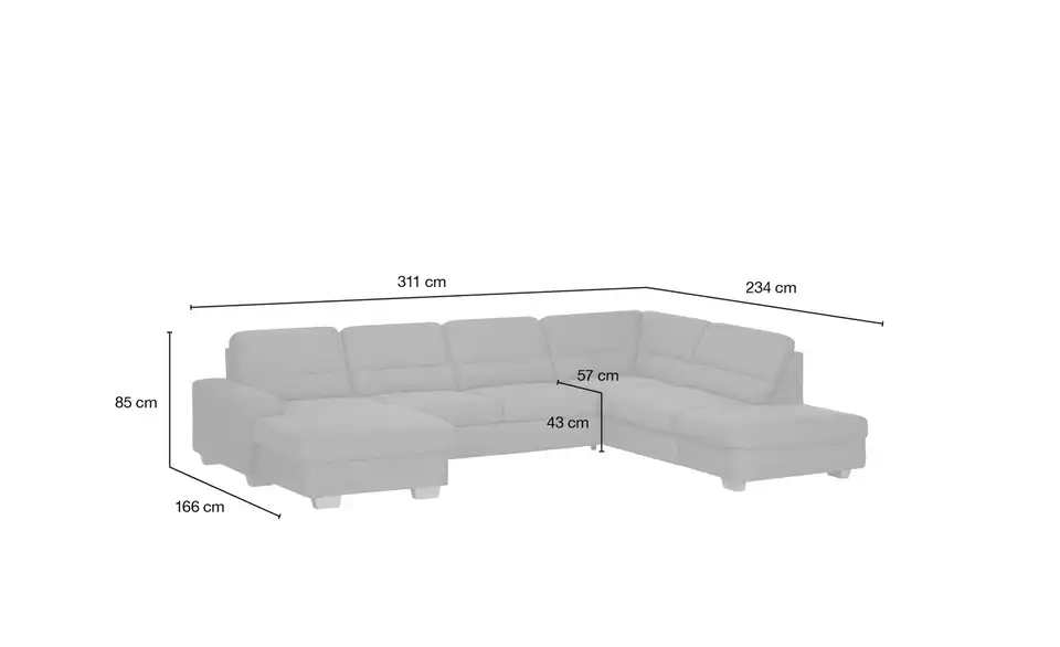MeinSofa Wohnlandschaft Marc 7 MeinSofa Wohnlandschaft Marc – Bild 5