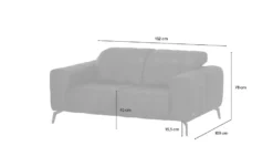 Natuzzi Editions Ledersofa Mit Kopfteilverstellung Portento -Einzelbanke 25400253 2 202307242253