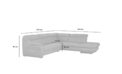 Himolla Ecksofa Leder 9707 23 Himolla Ecksofa Leder 9707 -Einzelbanke 25405589 1 202306061241