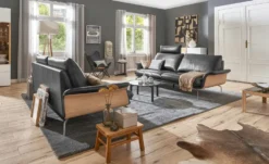 Nils Olsen Ledersofa Aus Echtleder Alva