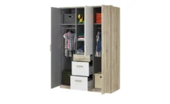 Kleiderschrank, 3-türig Caja -Einzelbanke 342245400 5 201811271526