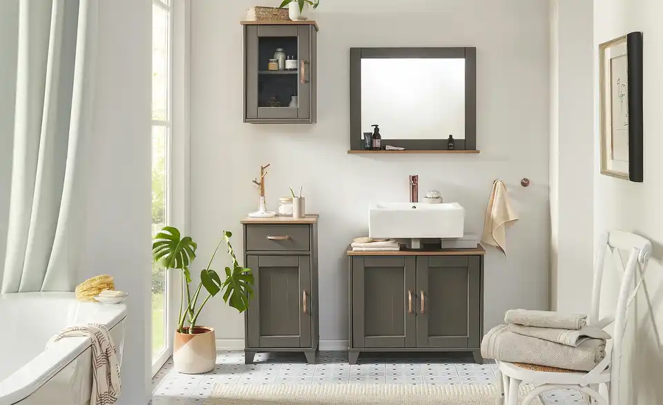 Waschbeckenunterschrank Muslone 3 Waschbeckenunterschrank Muslone