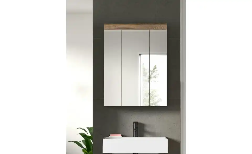 Badezimmerspiegelschrank WALDSEE, Breite 60cm, 3 Spiegeltüren, 9 Fächer, 6 Einlegeböden, In Verschiedenen Farben Erhältlich, Badmöbel, Spiegel, Badschrank, Bad Waldsee 5 Badezimmerspiegelschrank WALDSEE, Breite 60cm, 3 Spiegeltüren, 9 Fächer, 6 Einlegeböden, In Verschiedenen Farben Erhältlich, Badmöbel, Spiegel, Badschrank, Bad Waldsee – Bild 3