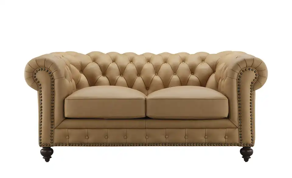 Uno Ledersofa Im Vintagelook Chesterfield 3 Uno Ledersofa Im Vintagelook Chesterfield