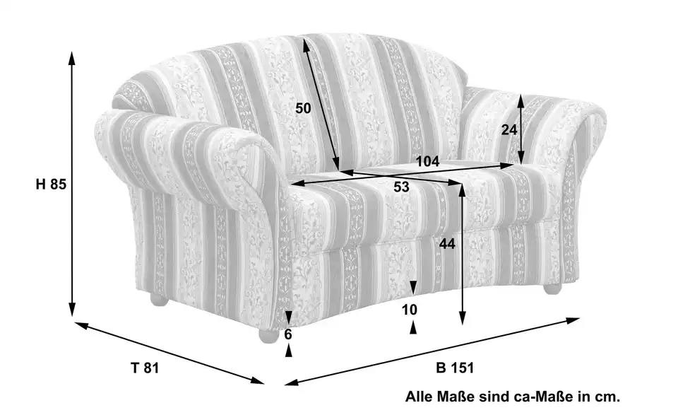 Max Winzer Einzelsofa Corona 9 Max Winzer Einzelsofa Corona – Bild 7