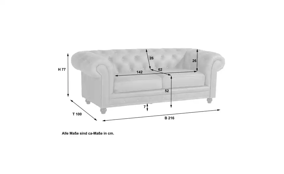 Max Winzer Chesterfieldsofa 11 Max Winzer Chesterfieldsofa – Bild 9